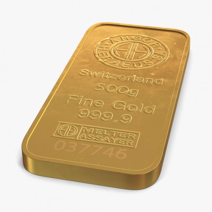 3D Gold and Silver Bars Collection