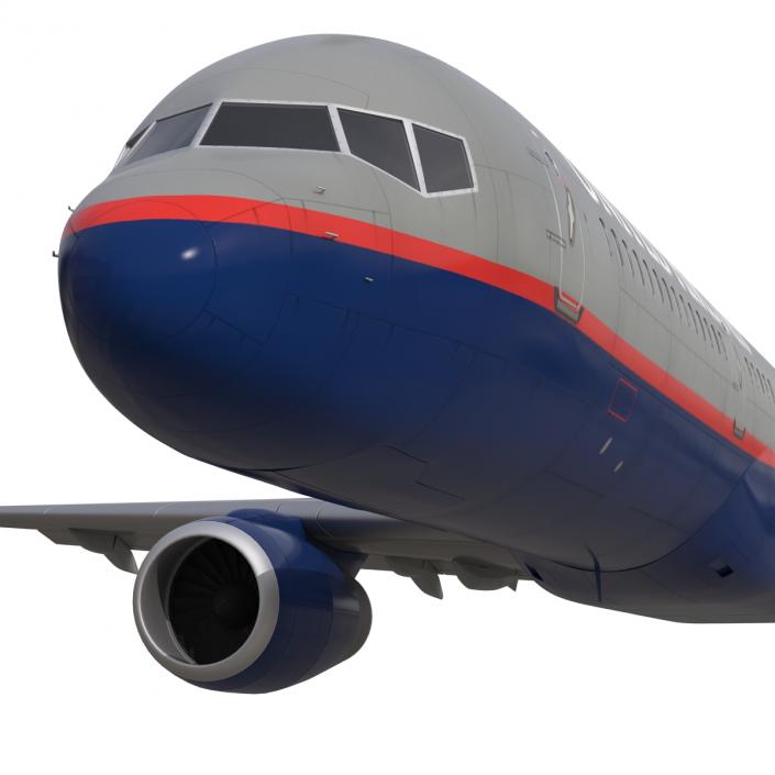 3D model Boeing 757-200 United Airlines