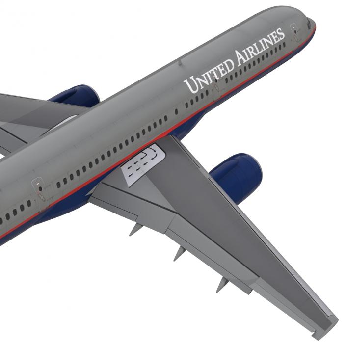 3D model Boeing 757-200 United Airlines