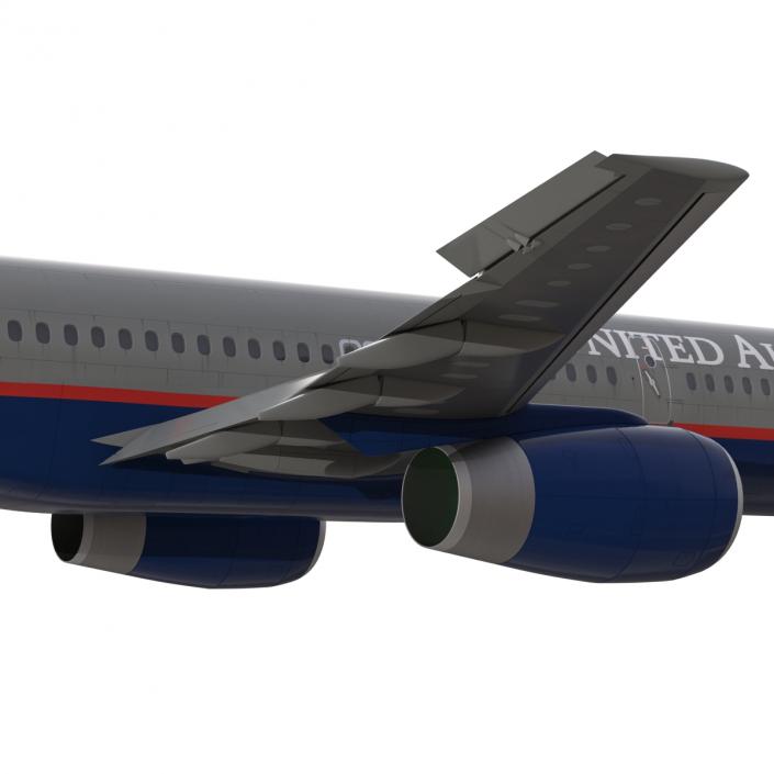 3D model Boeing 757-200 United Airlines