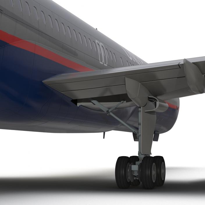 3D model Boeing 757-200 United Airlines