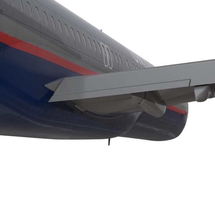 3D model Boeing 757-200 United Airlines