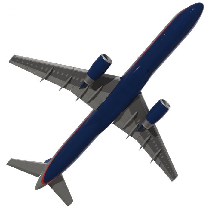 3D model Boeing 757-200 United Airlines