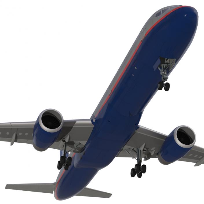 3D model Boeing 757-200 United Airlines