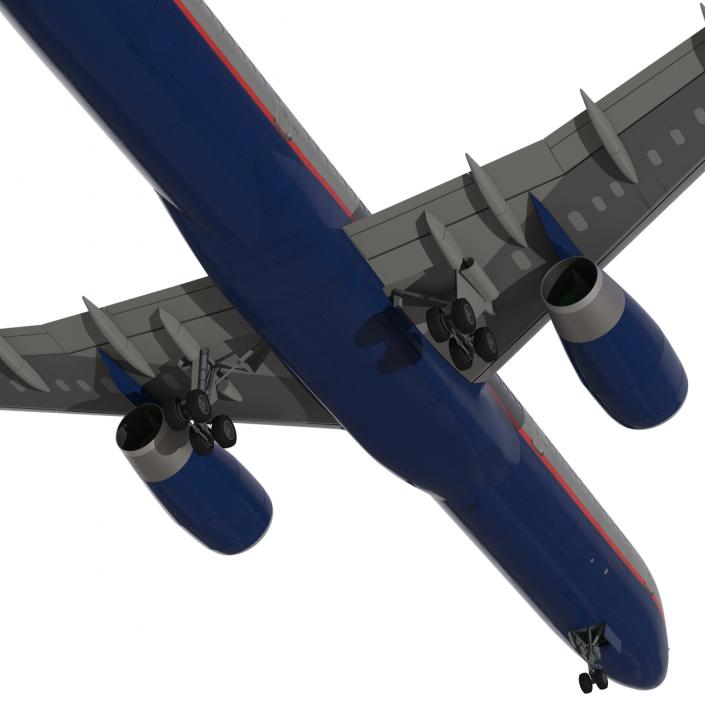 3D model Boeing 757-200 United Airlines