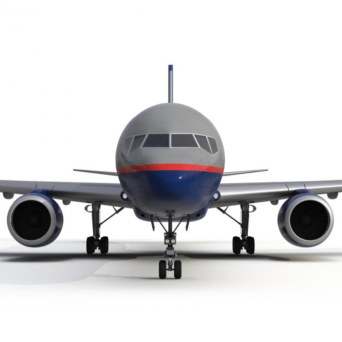 3D model Boeing 757-200 United Airlines