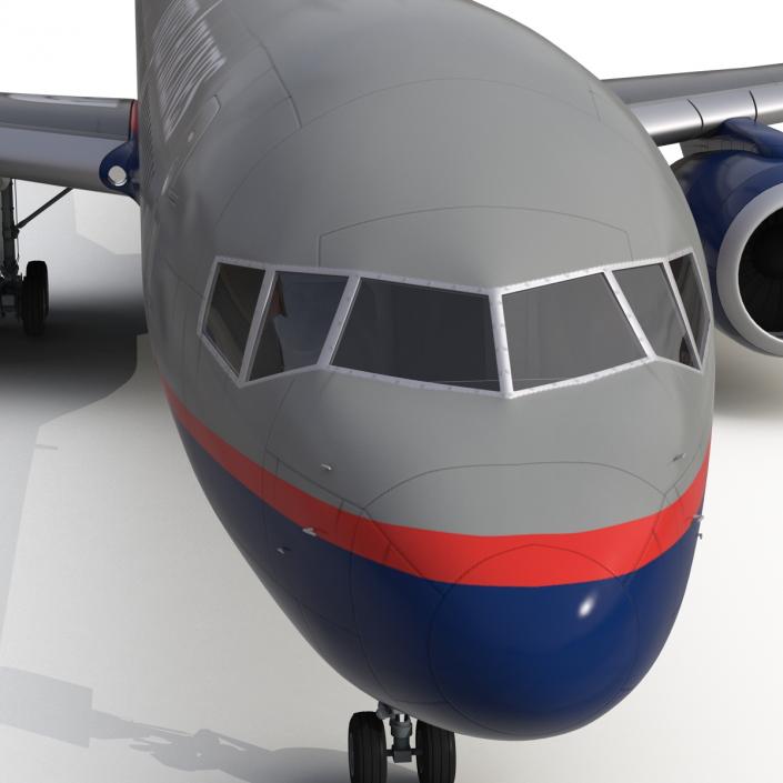 3D model Boeing 757-200 United Airlines