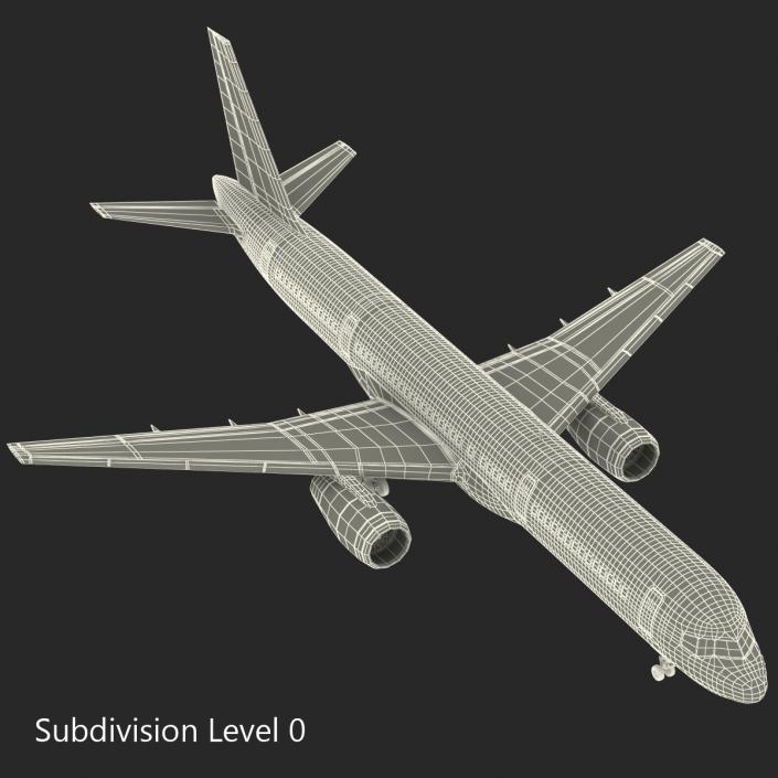 3D model Boeing 757-200 United Airlines