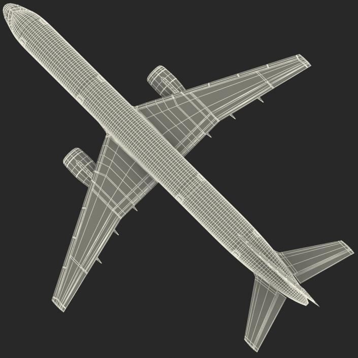 3D model Boeing 757-200 United Airlines