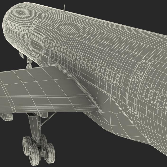 3D model Boeing 757-200 United Airlines