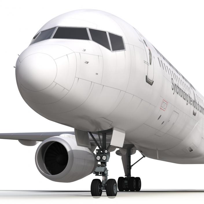 Boeing 757-200 UPS Airlines Rigged 3D model