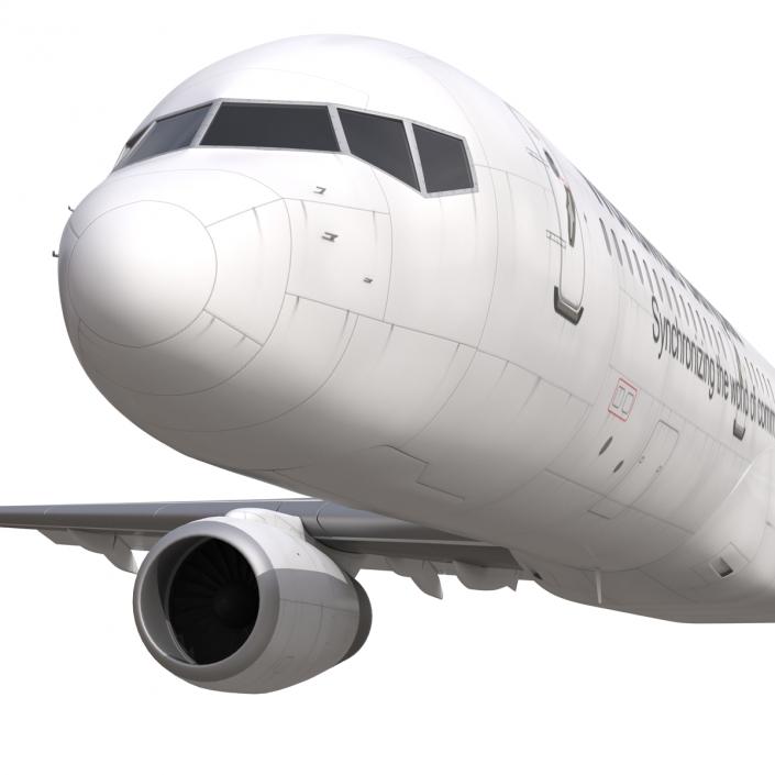 Boeing 757-200 UPS Airlines Rigged 3D model