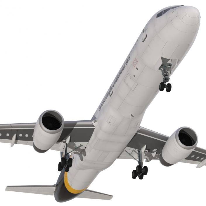 Boeing 757-200 UPS Airlines Rigged 3D model