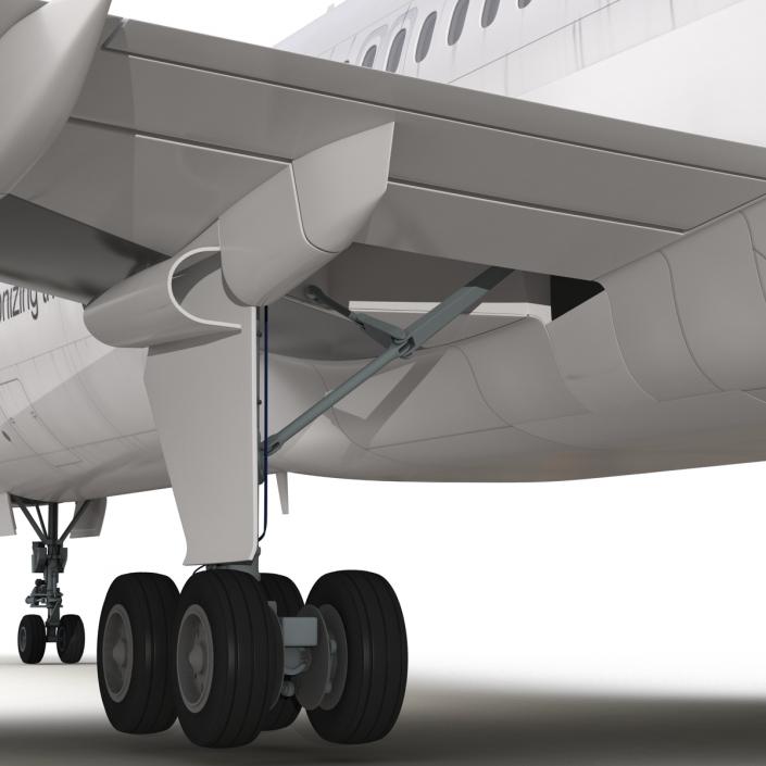 Boeing 757-200 UPS Airlines Rigged 3D model