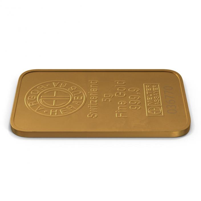 3D Gold Bar 5g