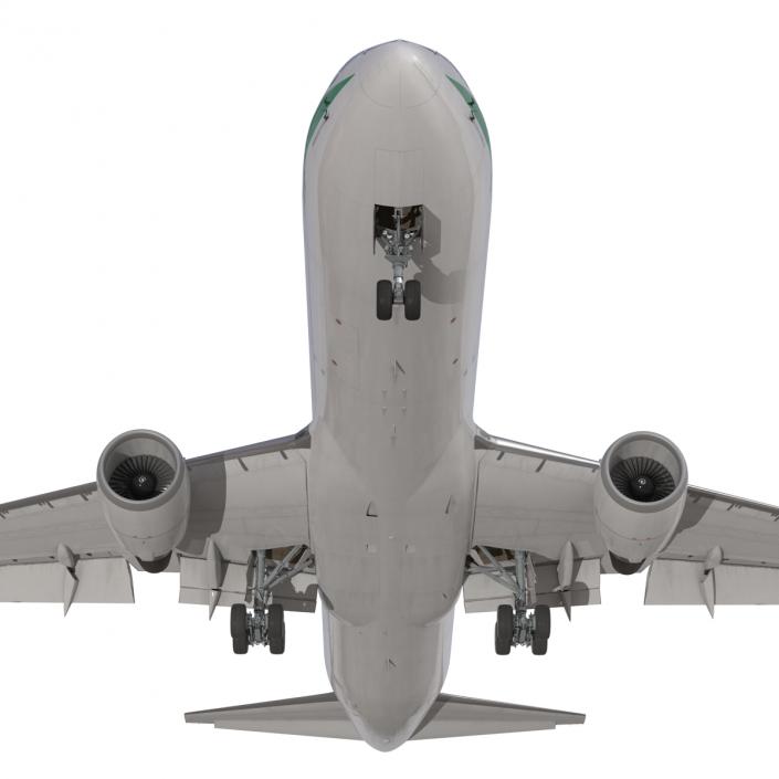 3D model Boeing 767-300 Alitalia Rigged