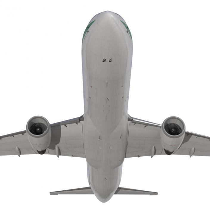 3D model Boeing 767-300 Alitalia Rigged