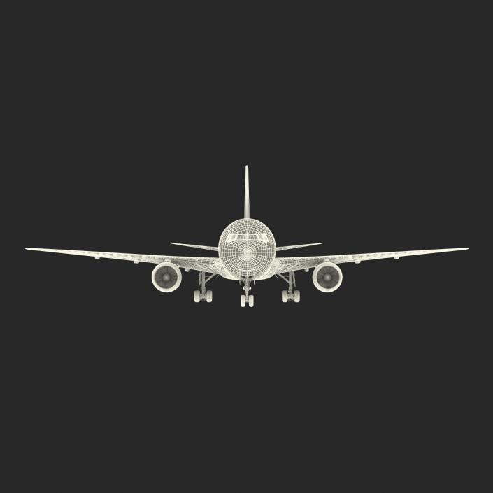 3D model Boeing 767-300 Alitalia Rigged