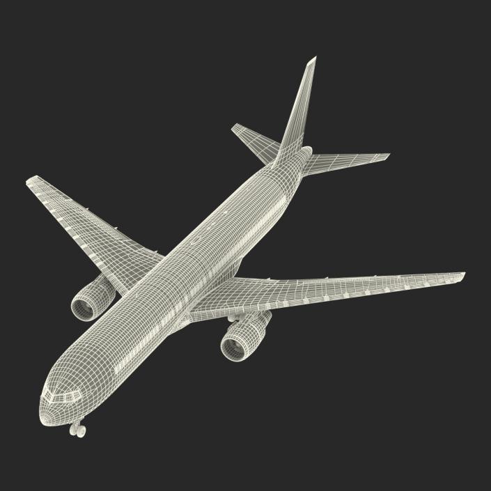 3D model Boeing 767-300 Alitalia Rigged