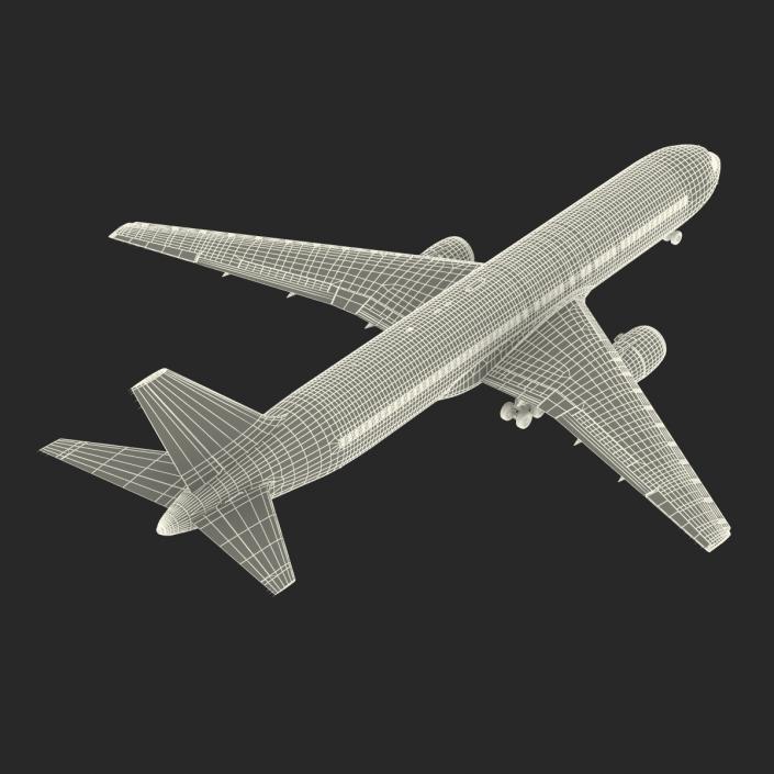 3D model Boeing 767-300 Alitalia Rigged