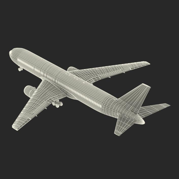 3D model Boeing 767-300 Alitalia Rigged