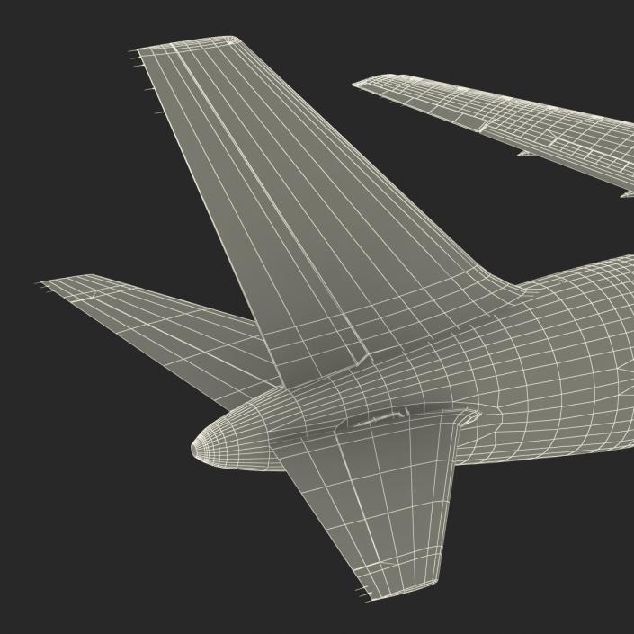 3D model Boeing 767-300 Alitalia Rigged