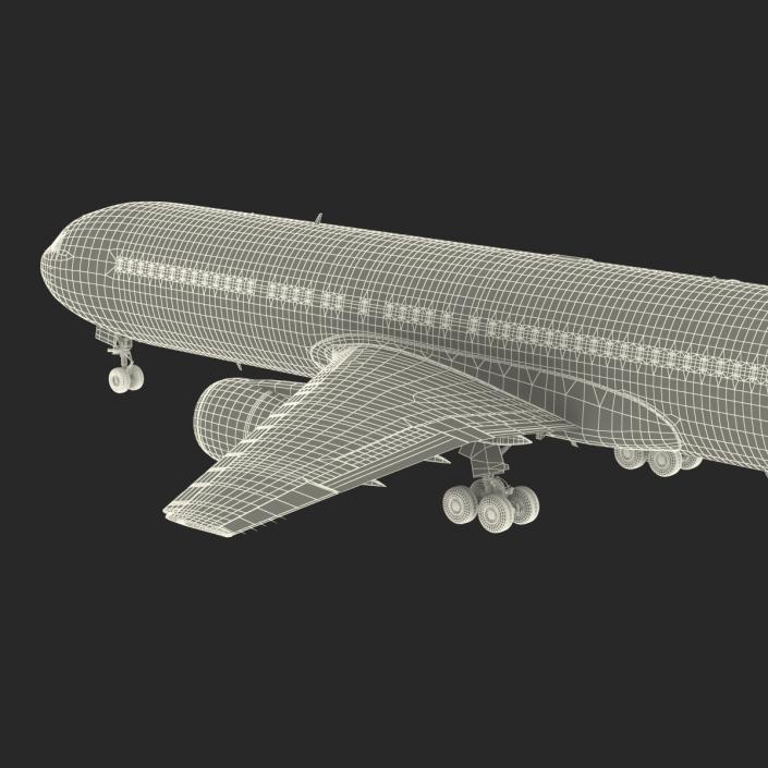 3D model Boeing 767-300 Alitalia Rigged