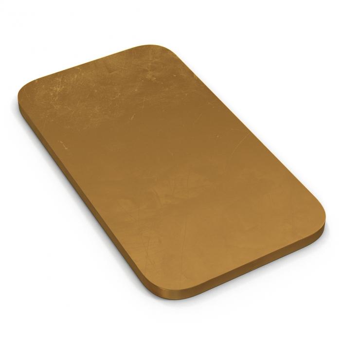 Gold Bar 50g 3D