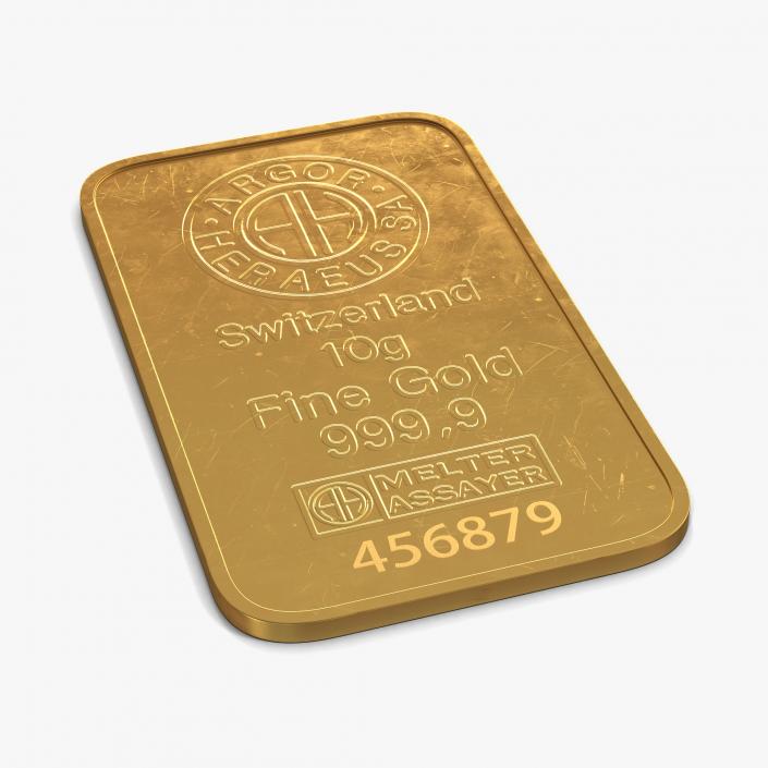 3D model Gold Bars Collection