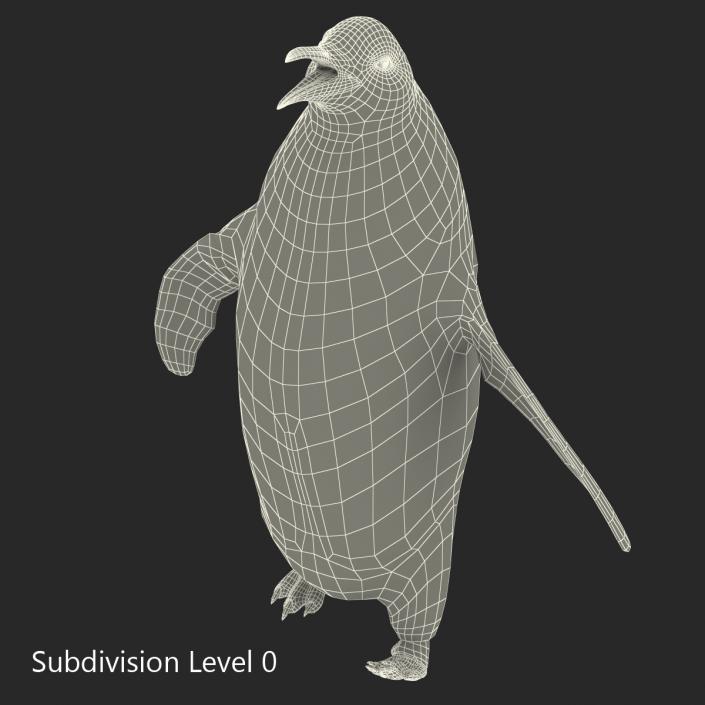 Penguin Pose 2 3D model