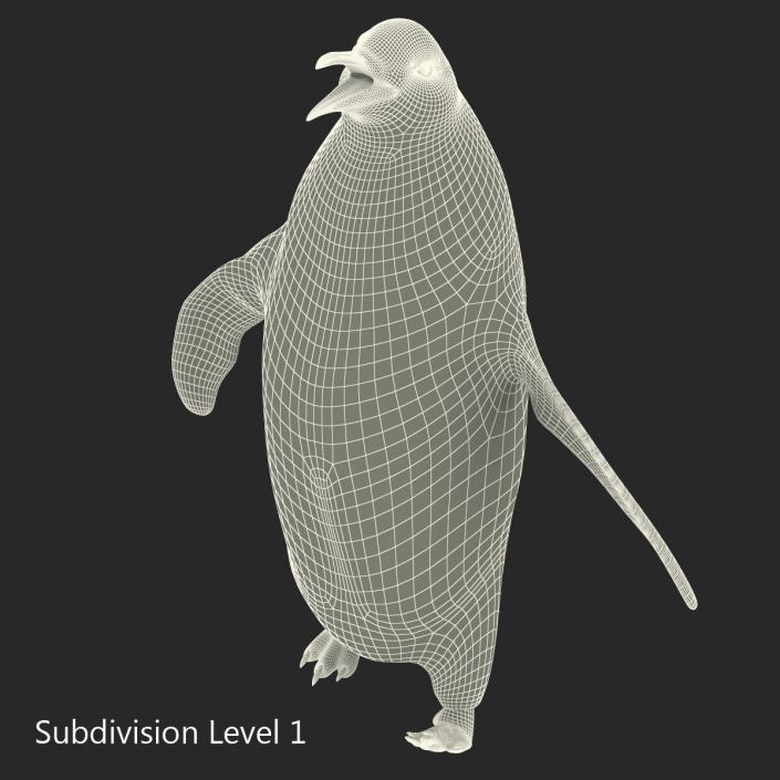 Penguin Pose 2 3D model