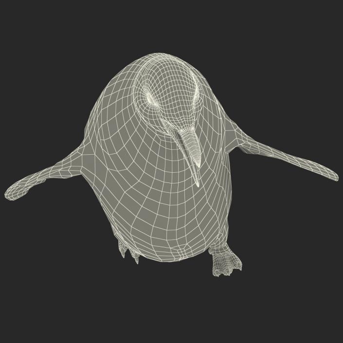 Penguin Pose 2 3D model