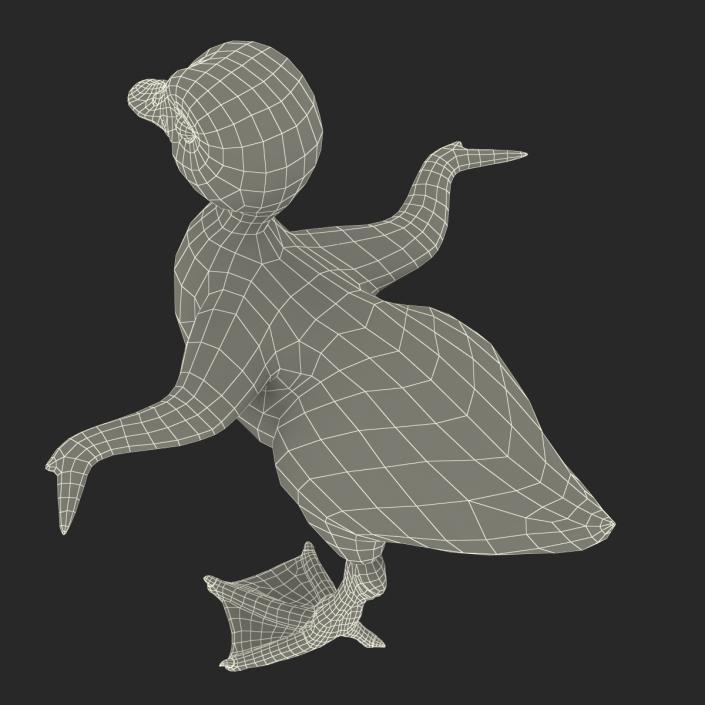 3D model Duckling Rigged