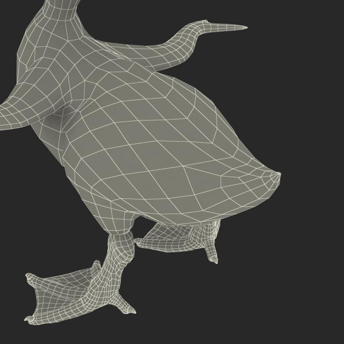 3D model Duckling Rigged