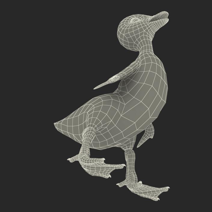 3D model Duckling Pose 4