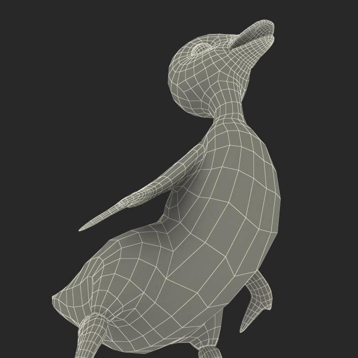 3D model Duckling Pose 4