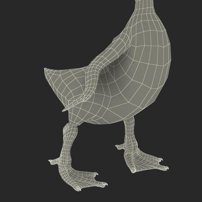 3D model Duckling Pose 4