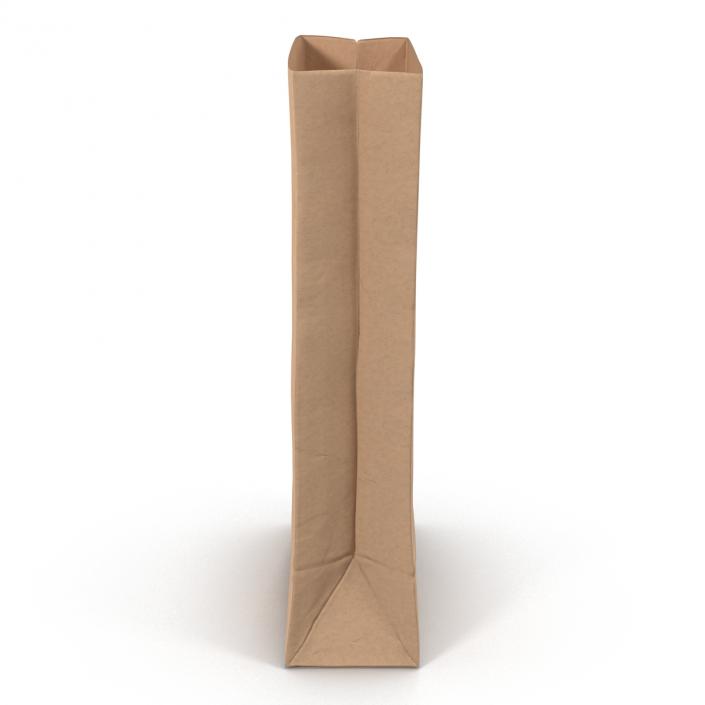 3D Fast Food Paper Bag 3