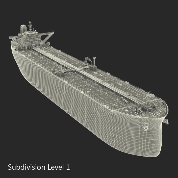 3D Oil Tanker Generic model