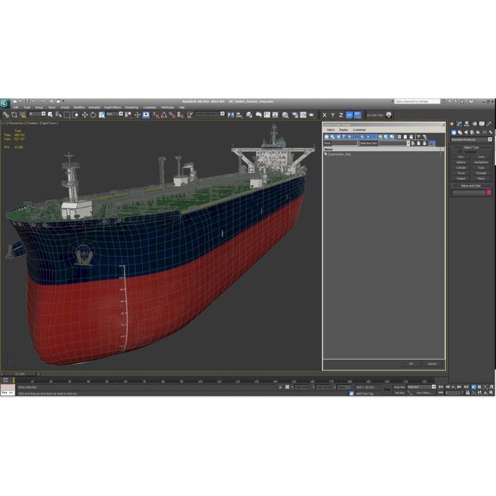 3D Oil Tanker Generic model