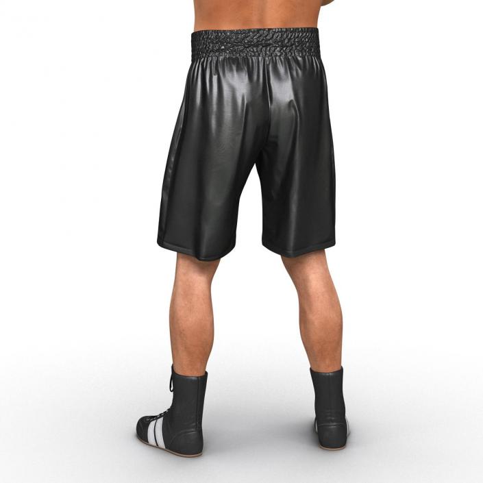 Adult Boxer Man Pose 2 3D