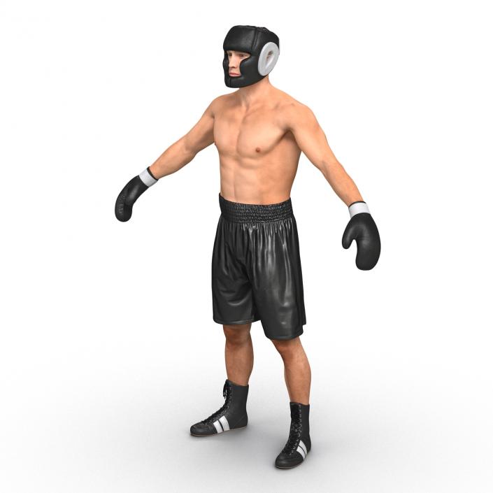 Boxer Man 3D model