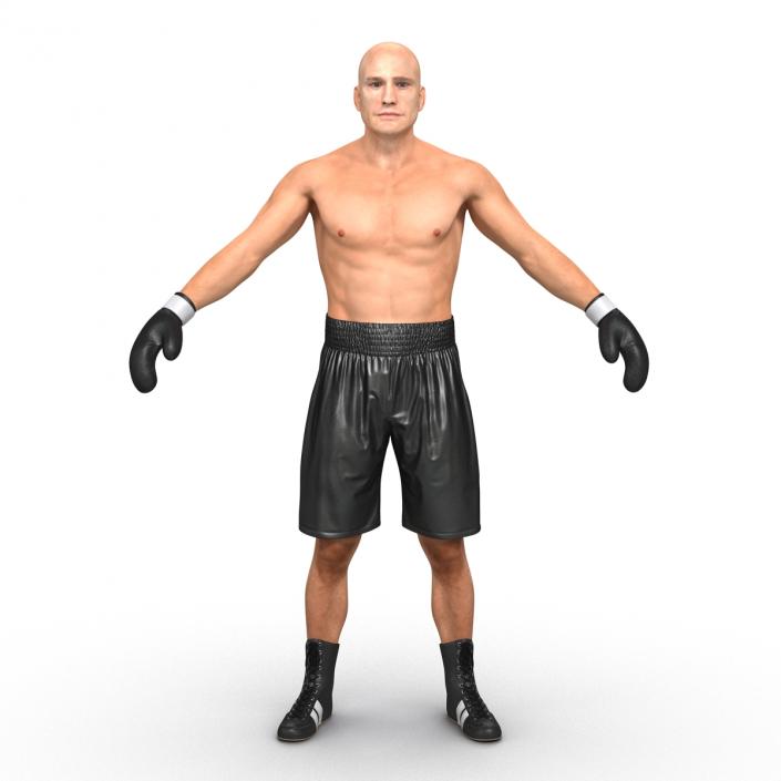 Boxer Man 3D model