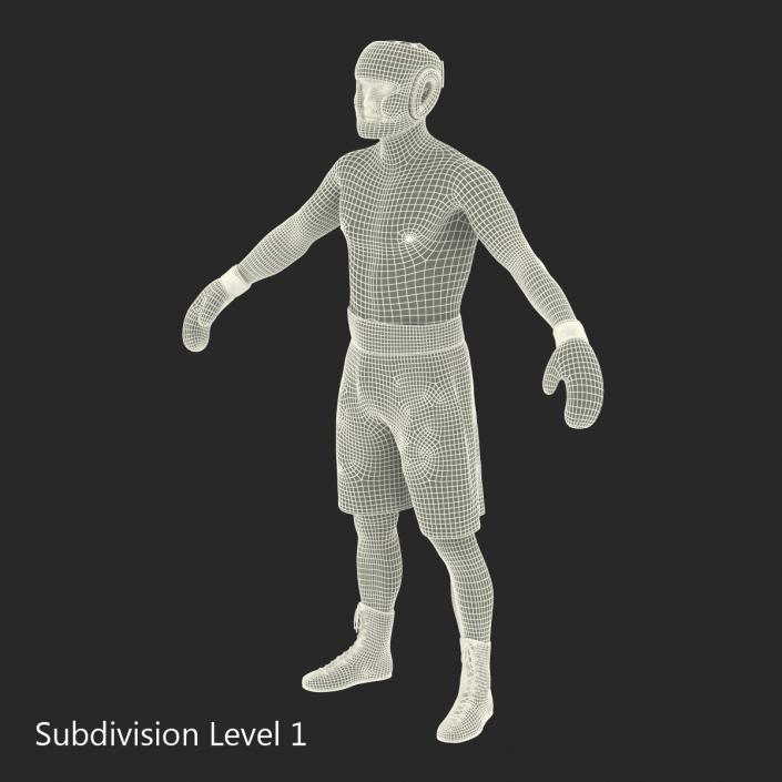 Boxer Man 3D model