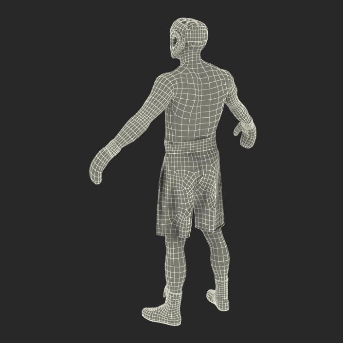 Boxer Man 3D model