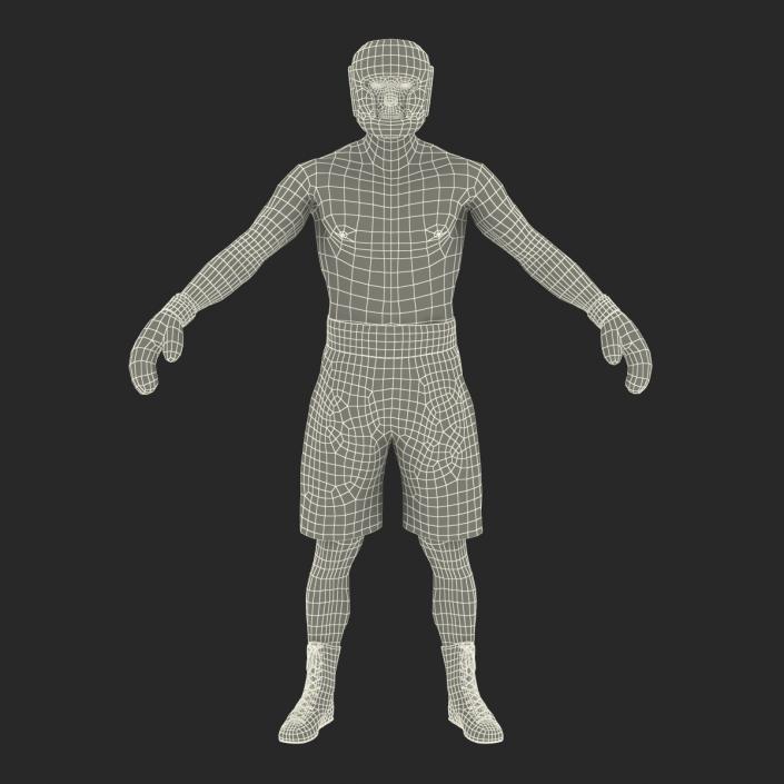 Boxer Man 3D model