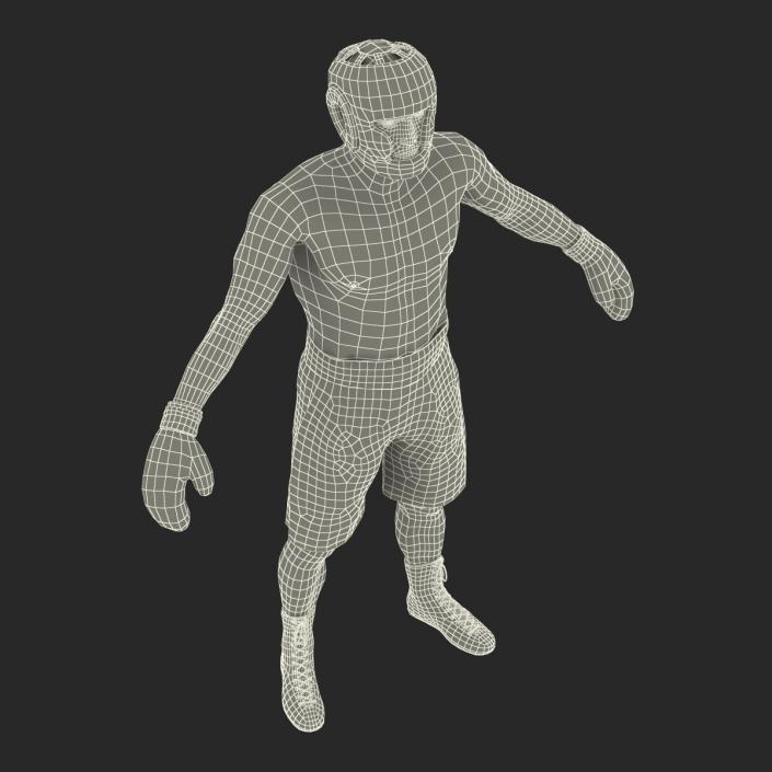 Boxer Man 3D model