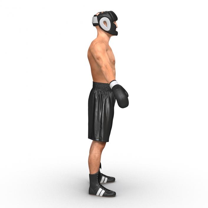 3D model Adult Boxer Man