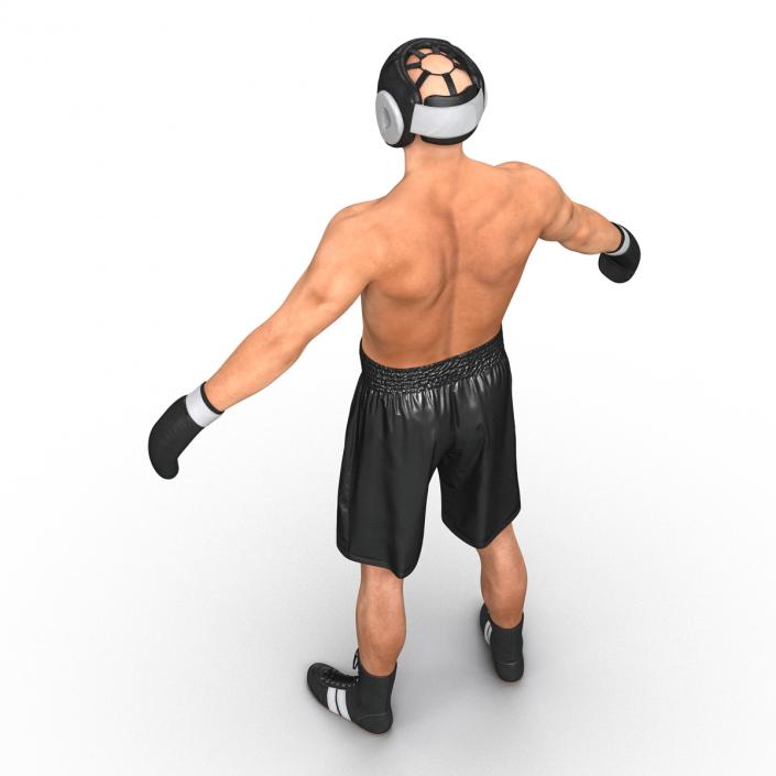 3D model Adult Boxer Man