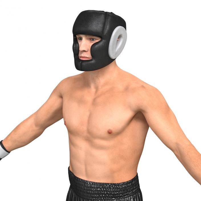 3D model Adult Boxer Man